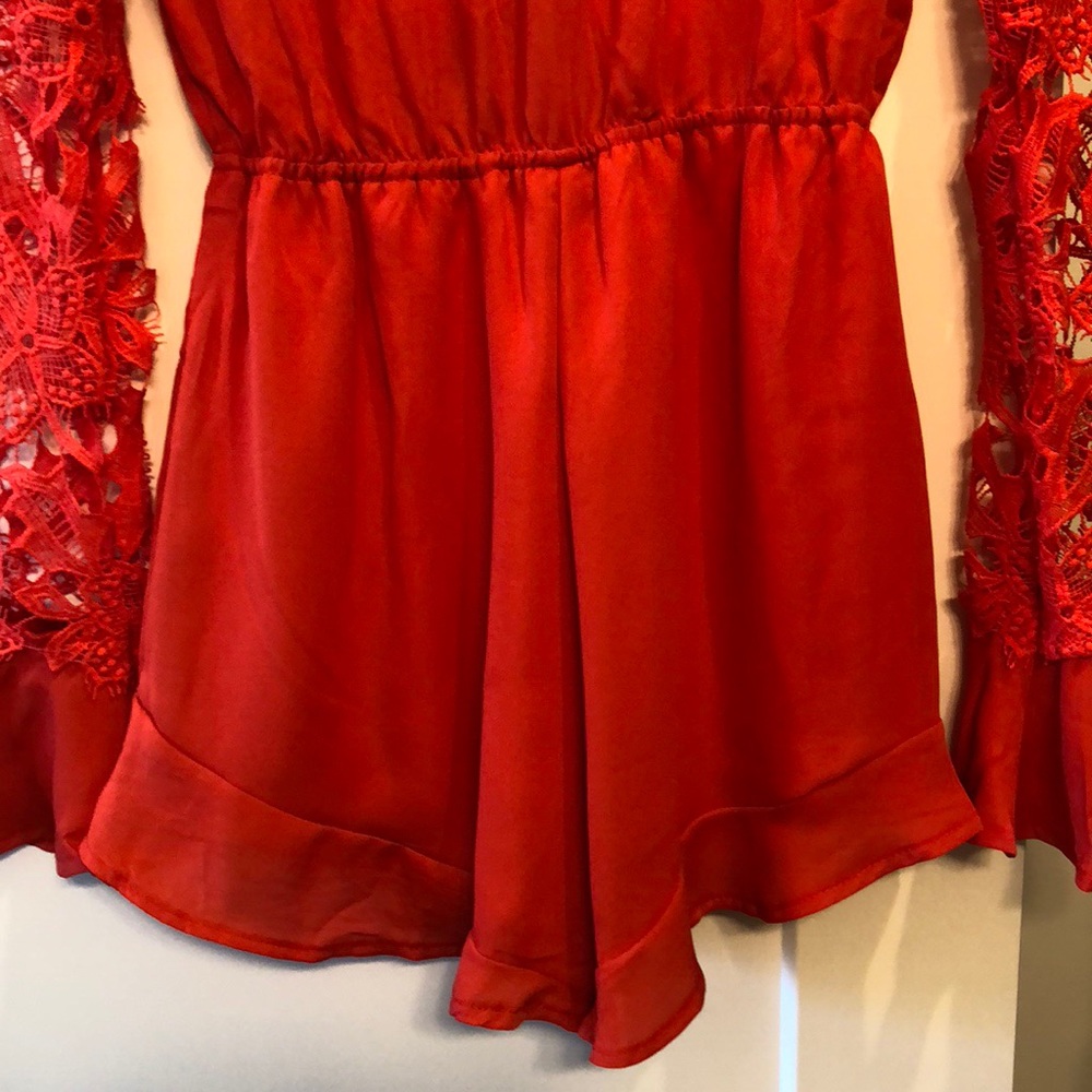 Red jumpsuit - Picture 7 of 7